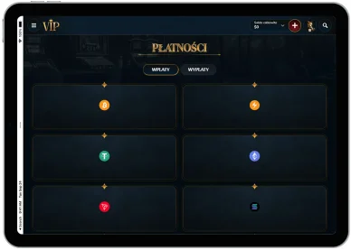 Metody płatności w casino VIP