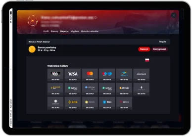 Sposoby płatności w Yep Casino