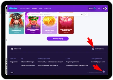 Wsparcie klienta w Winnerz Casino Wsparcie klienta