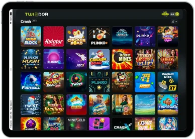 Crash gry w Casino online Twindor