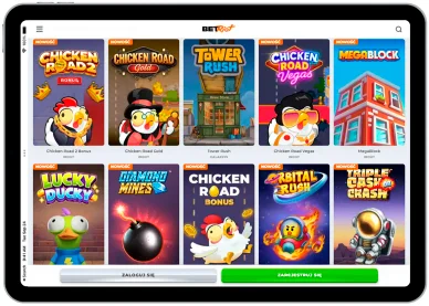 Gry natychmiastowe BetRiot Casino — gry natychmiastowe