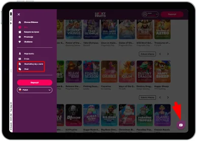 Wsparcie klienta Wsparcie klienta w kasynie Lucky Fruits