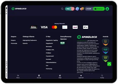 Płatności w kasynie