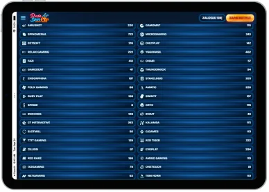 Dostawcy gier w Dudespin online Casino