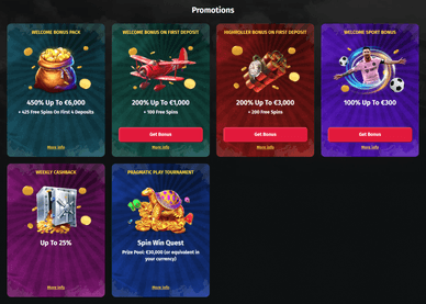 bonuses at Jettbet casino uk