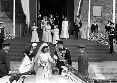 Det kongelige bryllupet til Harald og Sonja