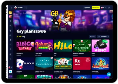 Goldbet — gry planszowe