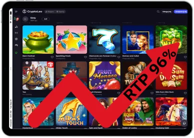 Najbardziej slot z RTP powyżej 96%