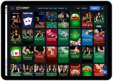 Gry Stołowe w Aerobet Gry Stołowe