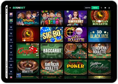 Gry stołowe w kasynie BeonBet Gry Stołowe