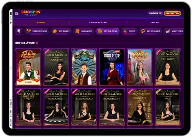 Gry na żywo w kasynie 