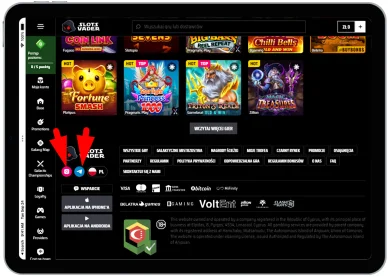 Sieci społecznościowe SlotsVader casino online