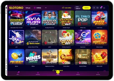 Slotoro — gry Insta Gry Insta w kasynie