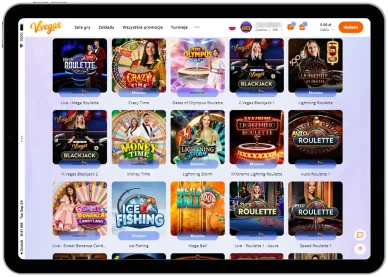 V.Vegas kasyno na żywo