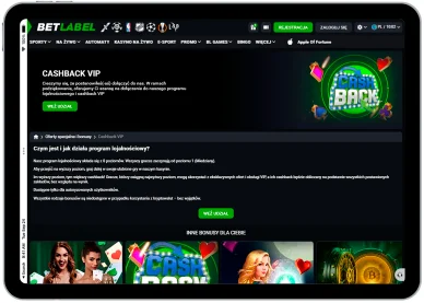 Bonus kasyno cashback VIP
