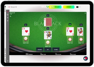 Gry blackjack w WildWinz Casino
