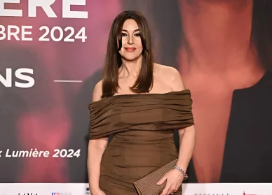Monica Bellucci a un evento nell'ottobre 2024 Bellucci nel 2024