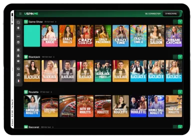 Uspin.Me casino avec jeux en direct