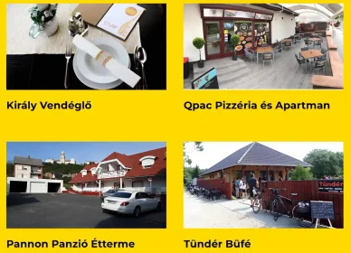 Kávézó Pannonhalmában étterem Pannonhalma