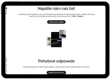Revolut Stránka zákazníckej podpory Stránka zákazníckej podpory Revolut