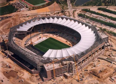 Construcción de La Cartuja construcción del Estadio La Cartuja