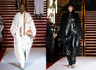 Образи верхнього одягу на подіумі колекції Litkovska 