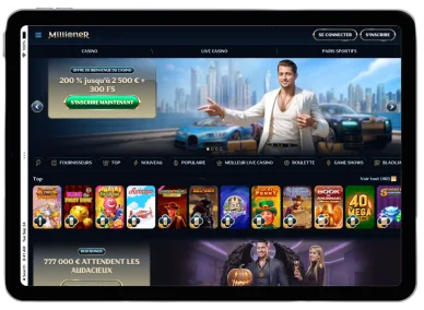 Nouveau casino Millioner Millioner - Nouveau casino en ligne 2025