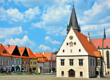 Bardejov Radničné námestie - pamiatky UNESCO na Slovensku Pamiatky UNESCO na Slovensku - Bardejov Radničné námestie