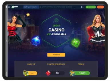 Programa VIP en el casino online 20bet
