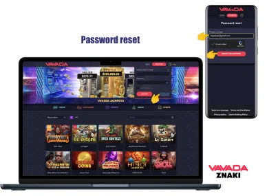 Password Vavada reset Vavada login data reset