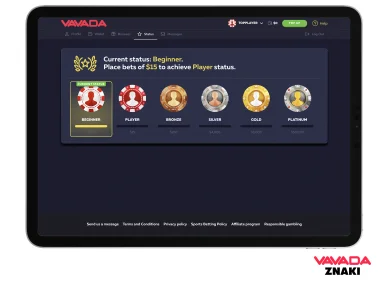 Vavada status Vavada VIP