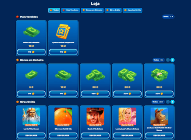 Loja própria do SpinFin-Casino 2026