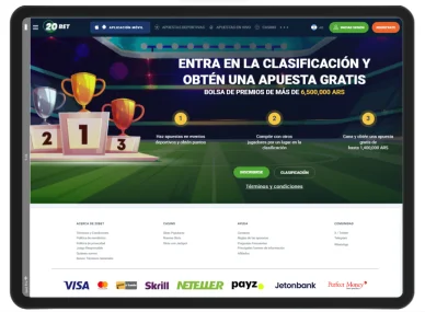 Torneos en 20Bet