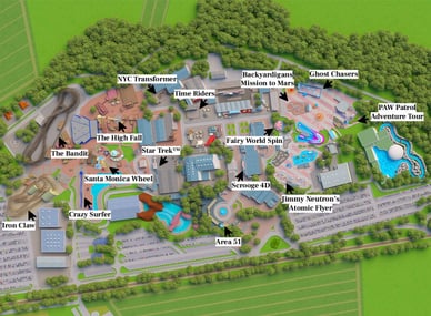 movie park plattegrond