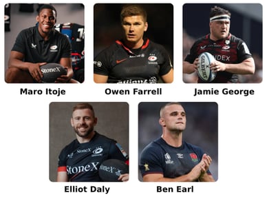 saracens players