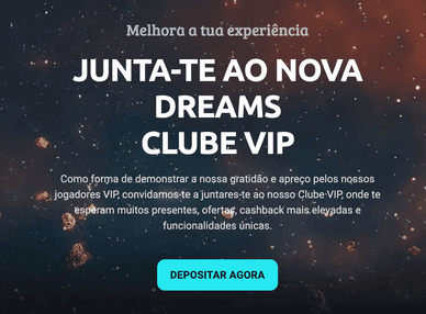 Programa VIP no NovaDreams