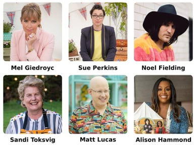 the great british bake off hosts