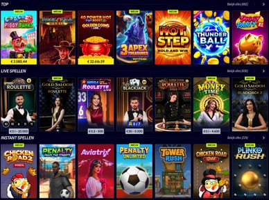 betscore casino spellen