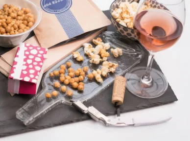 Cibo Vino accord vin et gourmandises. Cibo Vino dégustation de vin rosé.