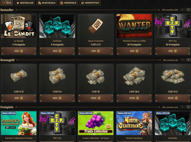 BetWest Casino: Shop