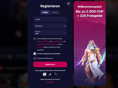 NV Casino Registrierung