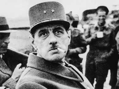 Charles de Gaulle národný líder Francúzska Národný vodca Francúzska Charles de Gaulle