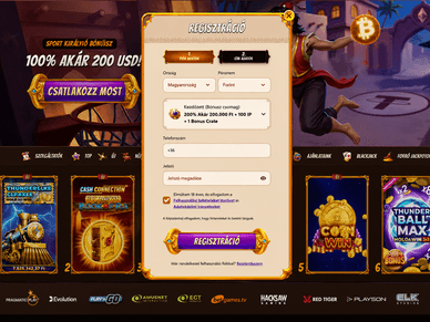 Alawin casino regisztrációs űrlap