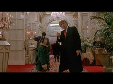 Donald Trump cameo film Maman j’ai raté l’avion 2.