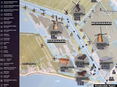 kinderdijk plattegrond