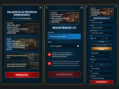 Tower Casino regisztráció
