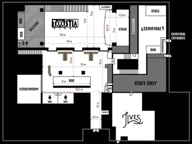 tavastia klubi pohjapiirros