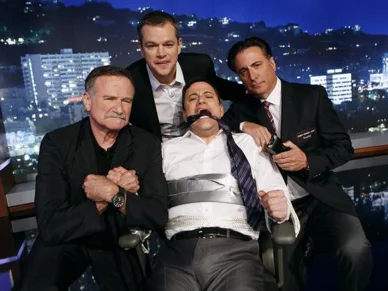 Matt Damon allo show di Jimmy Kimmel