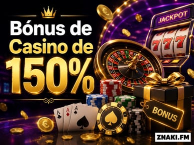 Bónus de Casino de 150%