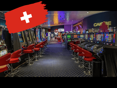 Casino Crans-Montana: Interieur und Atmosphäre